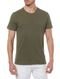 Camiseta Aramis Masculina Basic Lisa Verde Militar - Marca Aramis