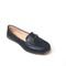 Mocassim Dockside Feminino Couro Fivela Moderno Conforto Preto 34 Preto - Marca Liliah Shoes