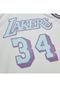 Regata Mitchell & Ness Swingman Jersey Los Angeles Lakers 1996-97 Shaquille O'Neal Branca - Marca Mitchell & Ness