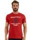 Camiseta Nautica Masculina Anchor Marine Institute Vermelha - Marca Nautica