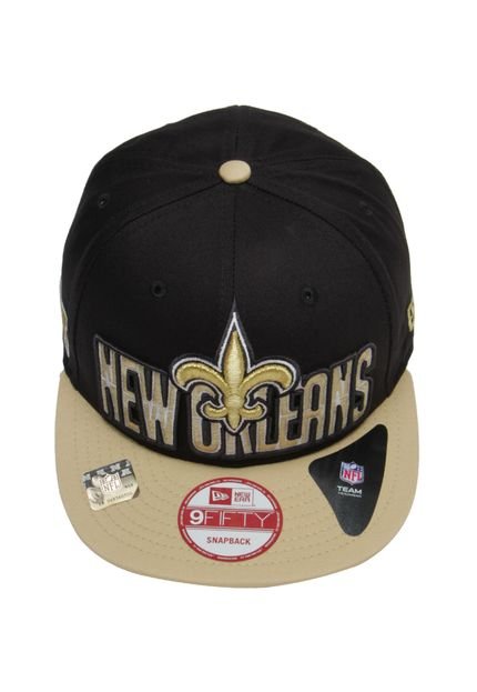 Boné New Era New Orleans Saints Preto - Marca New Era