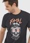 Camiseta Fatal Caveira Preta - Marca Fatal