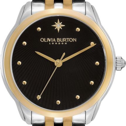 Relógio Olivia Burton Feminino Aço Prateado e Dourado 24000049 - Marca Olivia Burton
