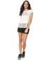 Blusa Rovitex Mix Tecido Off-white - Marca Rovitex