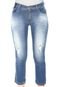 Calça Jeans Zune Cropped Much Azul - Marca Zune