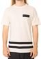 Camiseta Hurley Badge Party Off-white - Marca Hurley