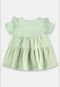 Vestido com Saia Texturizada Up Baby Verde - Marca Up Baby