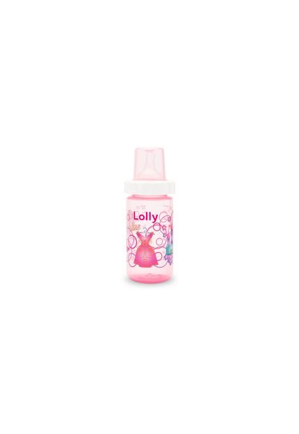 Menor preço em Mamadeira BIG Color 330 ml Lolly Baby Rosa