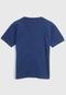 Camiseta Kyly Infantil Gola V Azul-Marinho - Marca Kyly