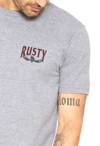 Camiseta Rusty Arrows Cinza