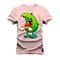 Camiseta Plus Size Algodão Estampada Premium Plac Gs - Rosa - Marca Nexstar