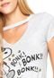 Camiseta Snoopy Choker Cinza - Marca Snoopy