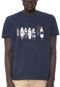 Camiseta Osklen Color Wall Azul-Marinho - Marca Osklen