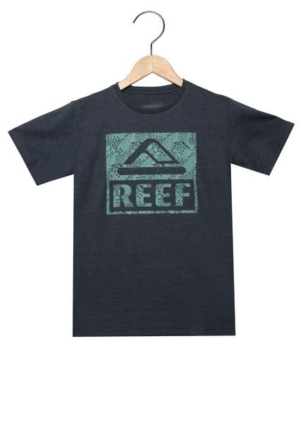 Camiseta Reef Infantil Juv Boat Passing Cinza - Marca Reef