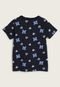 Camiseta Infantil Brandili Mickey Azul-Marinho - Marca Brandili