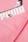 Camiseta Puma Infantil Logo Rosa - Marca Puma