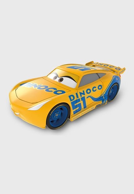 Veiculo Roda Livre Cruz Amarelo Toyng Disney Carros 3 - Marca Toyng