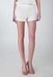 Short Canal Renda Off-white - Marca Canal