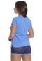 Camiseta T-shirt Le Julie de algodão Azul - Marca Le Julie