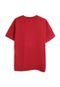 Camiseta Fakini Menino Escrita Vermelha - Marca Fakini
