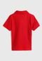 Camiseta Malwee Kids Menino Lisa Vermelha - Marca Malwee Kids