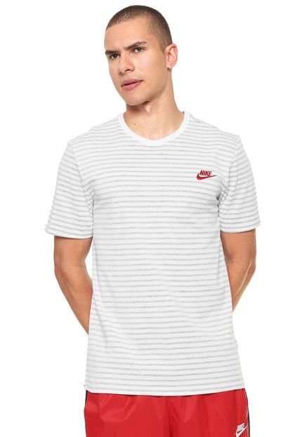 Camiseta Nike Sportswear Striped Lbr 2 Branca - Marca Nike Sportswear
