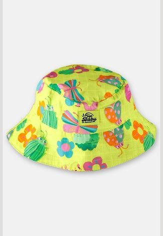 Bucket Hat Infantil Para Menina Up Baby Verde