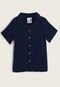 Camisa Infantil Cotton On Lisa Azul-Marinho - Marca Cotton On