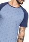 Camiseta Rusty Paisley Azul-Marinho - Marca Rusty