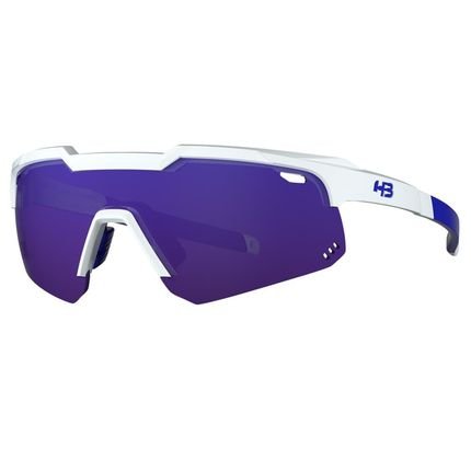 Óculos de Sol HB Shield Evo M - Branco - Marca HB