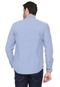 Camisa VR Slim Xadrez Azul - Marca VR