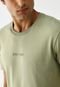 Camiseta John John Reta Logo Verde - Marca John John