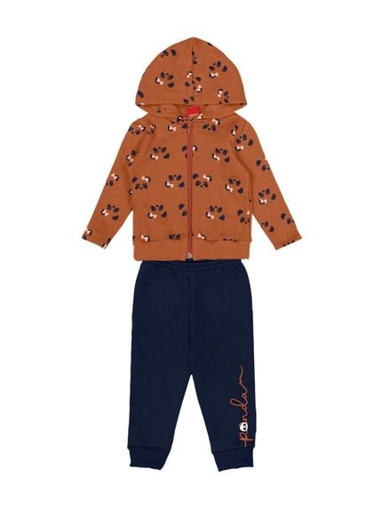 Conjunto Infantil Menina Kyly Laranja - Marca Kyly