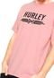 Camiseta Hurley Front Rosa - Marca Hurley