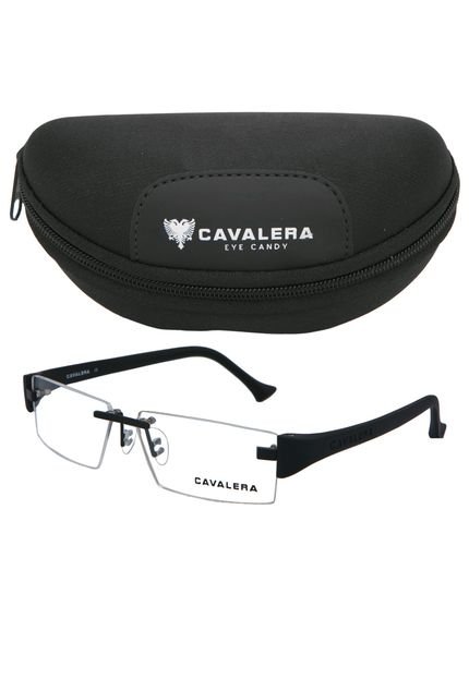 Óculos Receituário  Cavalera Sports Preto - Marca Cavalera