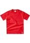 Camiseta Básica Manga Curta Menino Milon Vermelha - Marca Milon