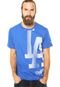 Camiseta New Era Retícula 3 Los Angeles Dodgers Azul - Marca New Era