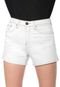 Short Sarja Calvin Klein Jeans Desgaste Off White - Marca Calvin Klein Jeans