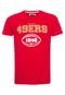 Camiseta New Era APL 49ers Vermelha - Marca New Era