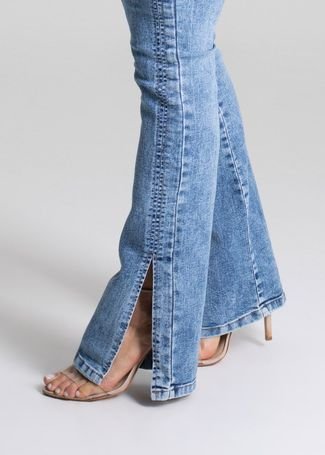 Calça Jeans Sawary Boot Cut - 275166 - Azul - Sawary