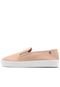 Slip On VIA UNO Pesponto Nude - Marca VIA UNO