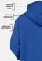Conjunto Moletom Unissex Blusa de Frio Canguru Casaco Fechado Azul Marinho e Calça Moletom Jogging  Moleton Preta - Marca Use Miron
