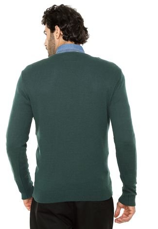 Suéter Colcci Logo Verde