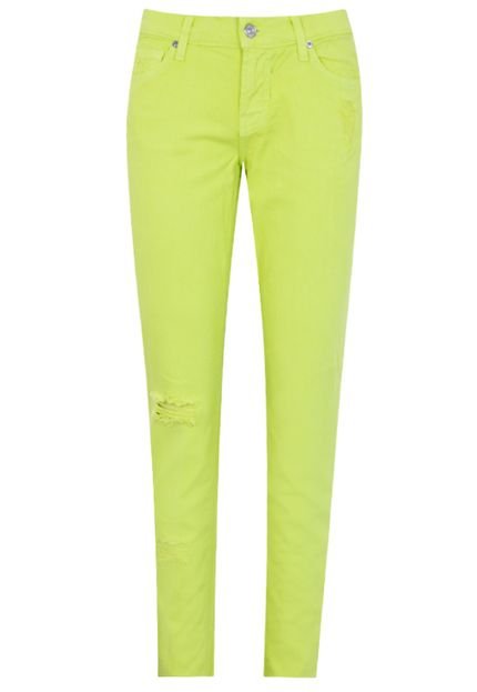 Calça Jeans 7 For All Mankind The Slim Verde - Marca 7 for all mankind