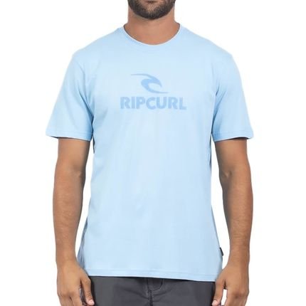 Camiseta Rip Curl Icon Logo SM24 Masculina Sky Blue - Marca Rip Curl