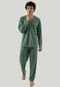 Kit 2 Pijama Masculino Linha Noite Curto   Longo Sortido - Marca Linha Noite