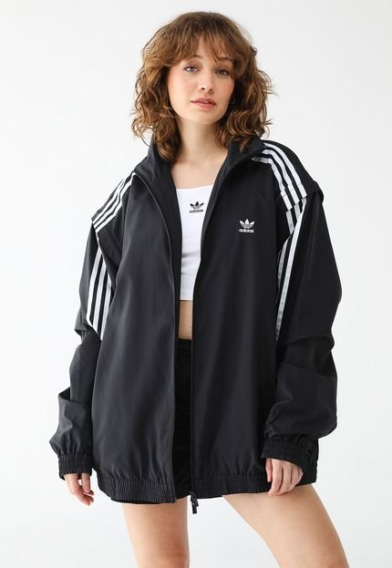 Jaqueta adidas Originals Ovzd Zip Off TT Preta - Marca adidas Originals