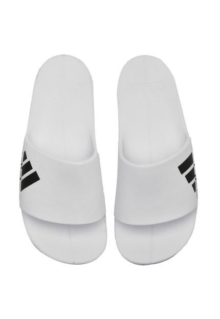 Chinelo Slide adidas Originals Aqualette CF Branco/Preto - Marca adidas Originals