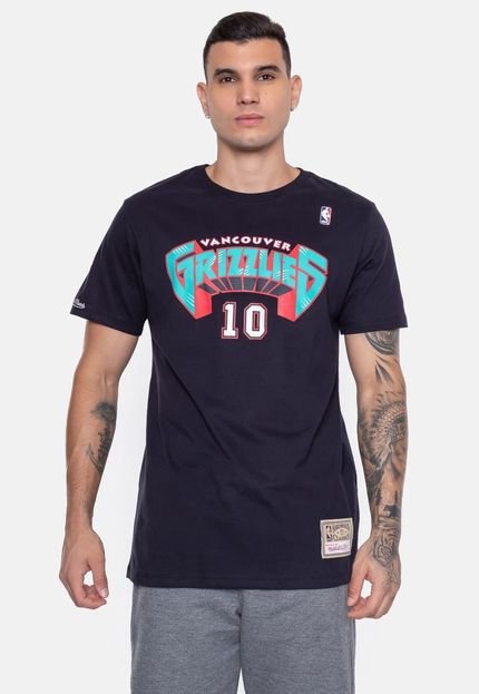 Camiseta Mitchell & Ness Vancouver Grizzlies Bibby Preta - Marca Mitchell & Ness