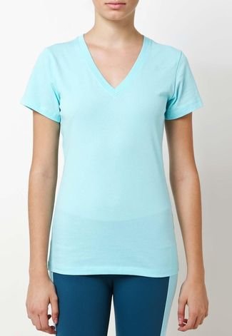 Camiseta Nike Slim DFC SS V-Neck Azul